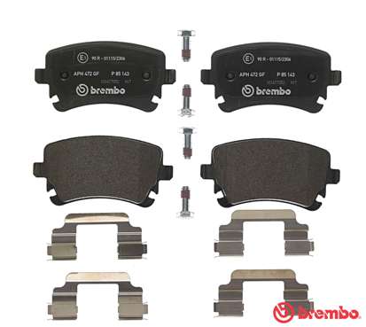 A.B.S. P 85 143 BREMBO Bremsbelagsatz, Scheibenbremse